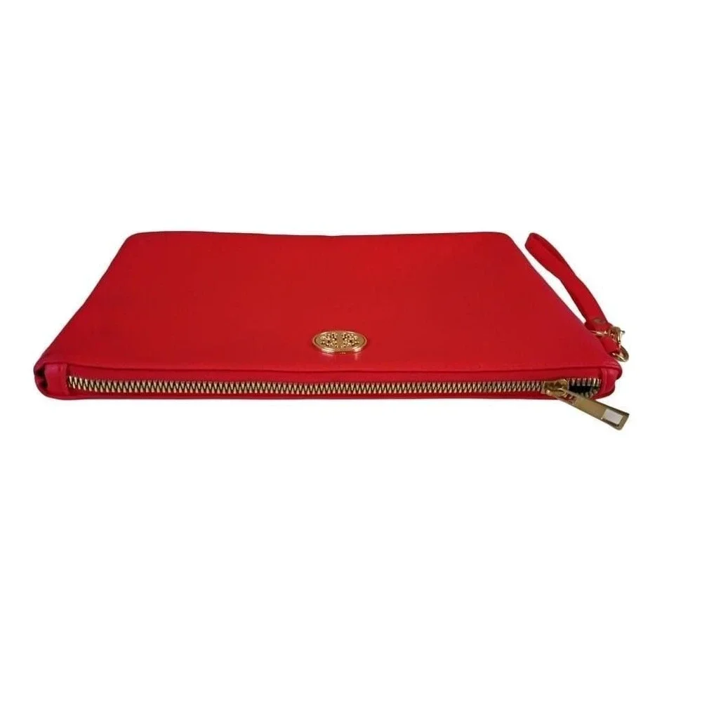 Shiseido Red Novelty Wristlet Cosmetic Pouch